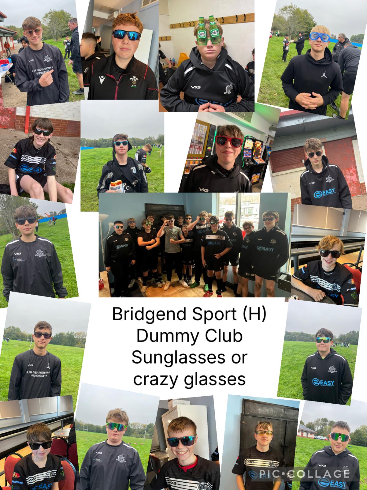 Bridgend Sports (H) Dummy Club - sunglasses or crazy glasses