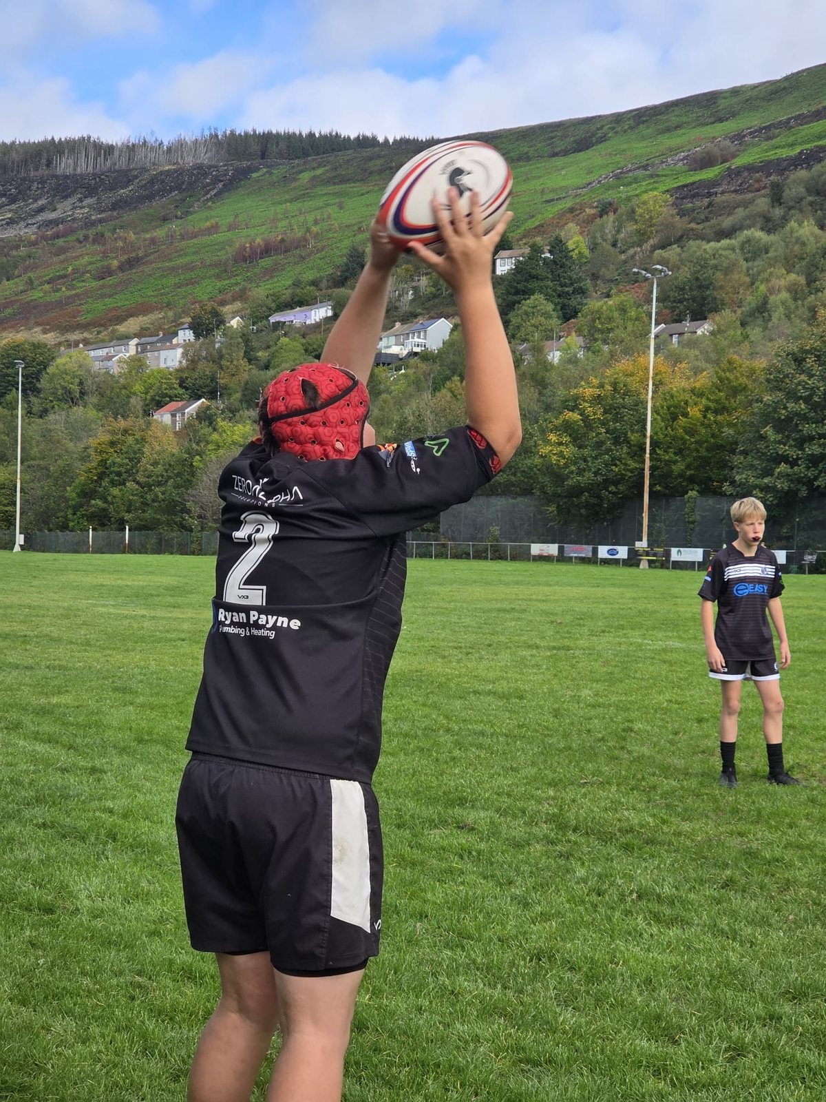 Throwing into the lineout at Ferndale