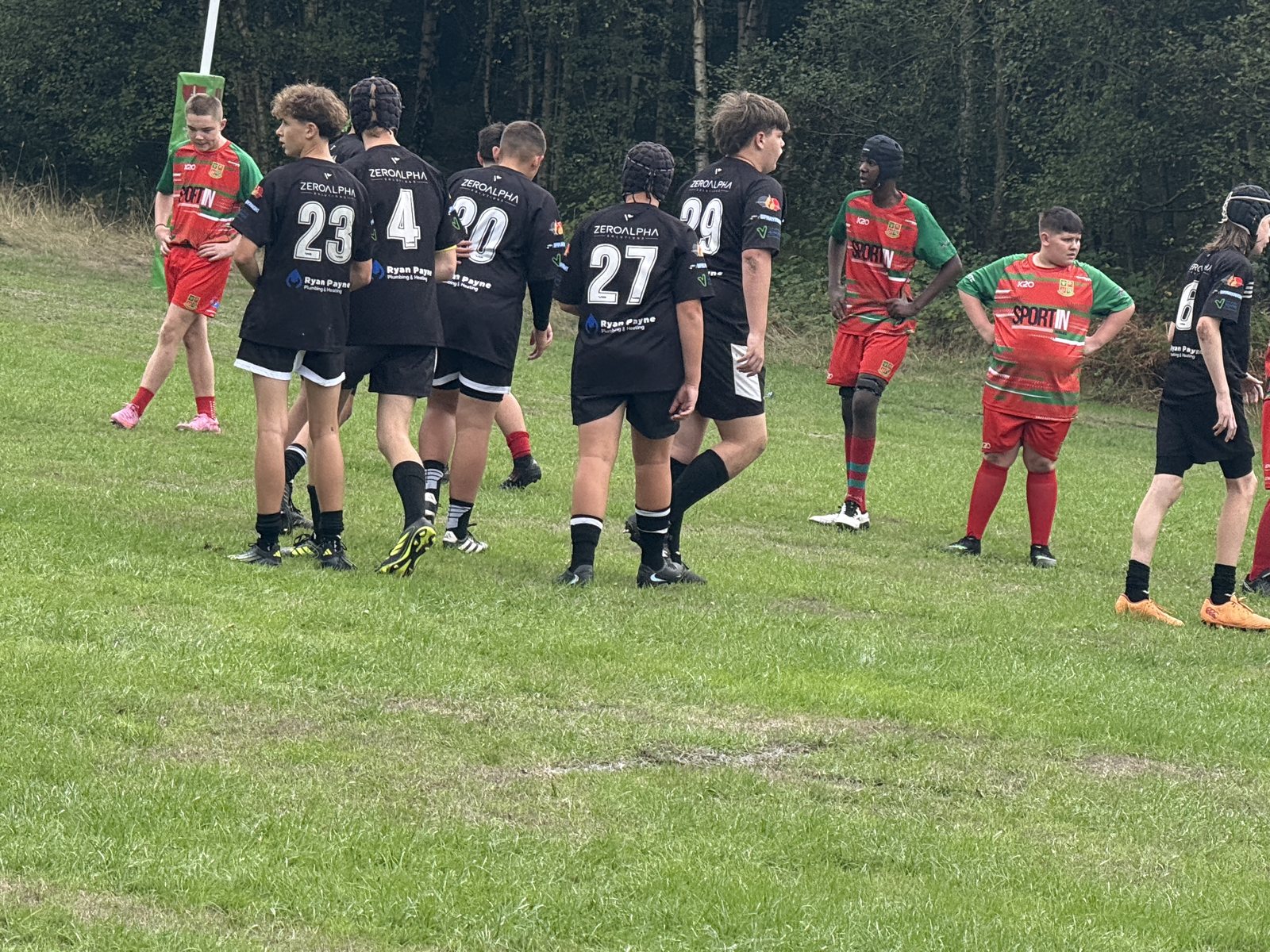 Whitchurch U15s in action at New Tredegar
